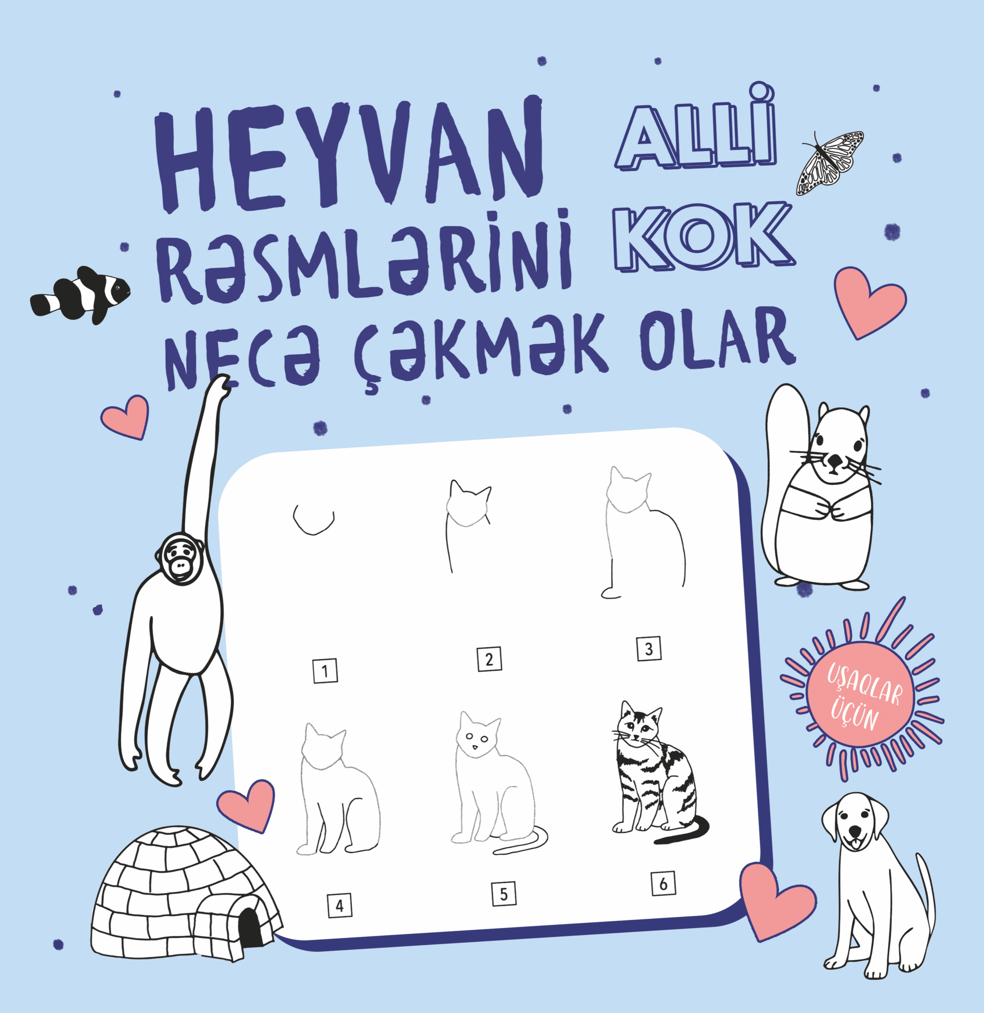 Heyvan rəsmlərini necə çəkmək olar