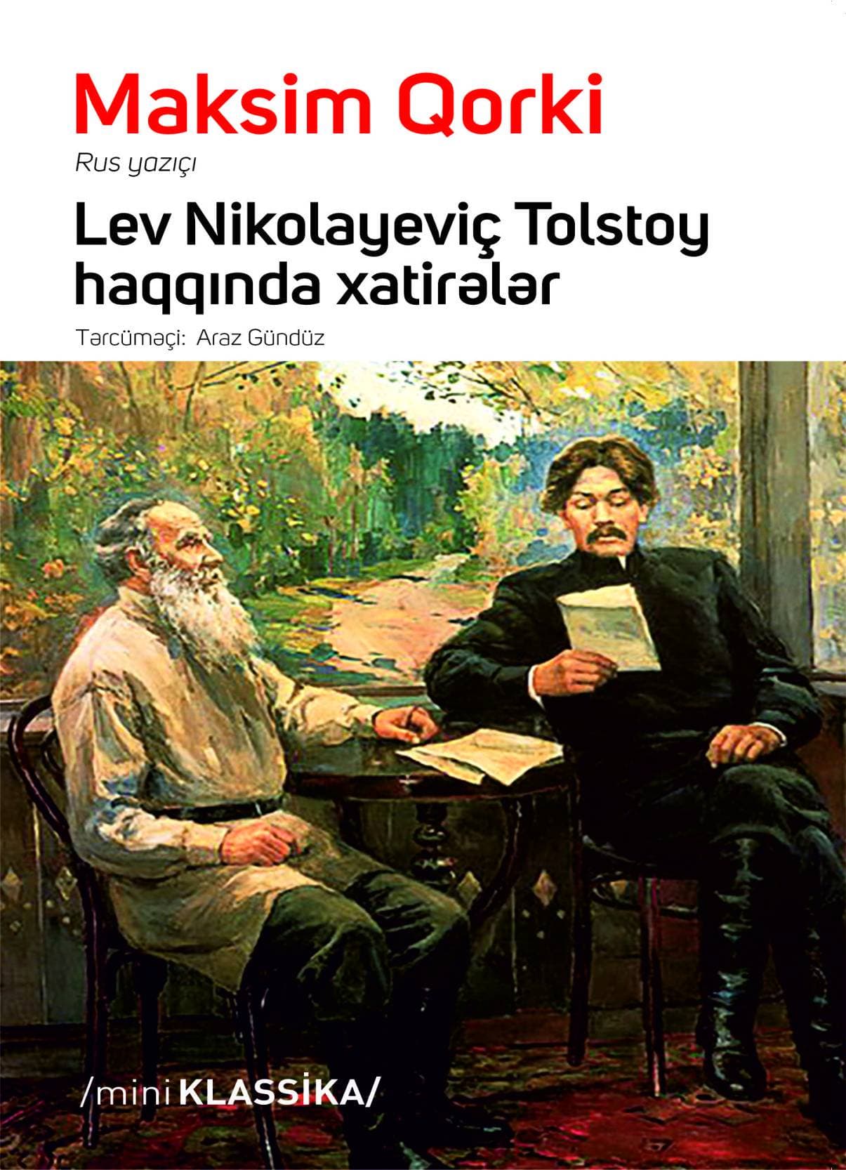 Lev Nikolayeviç Tolstoy Haqqında Xatirələr