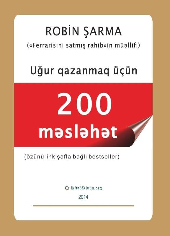 Uğur Qazanmaq Üçün 200 Məsləhət